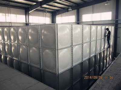 罗江玻璃钢拼装水箱